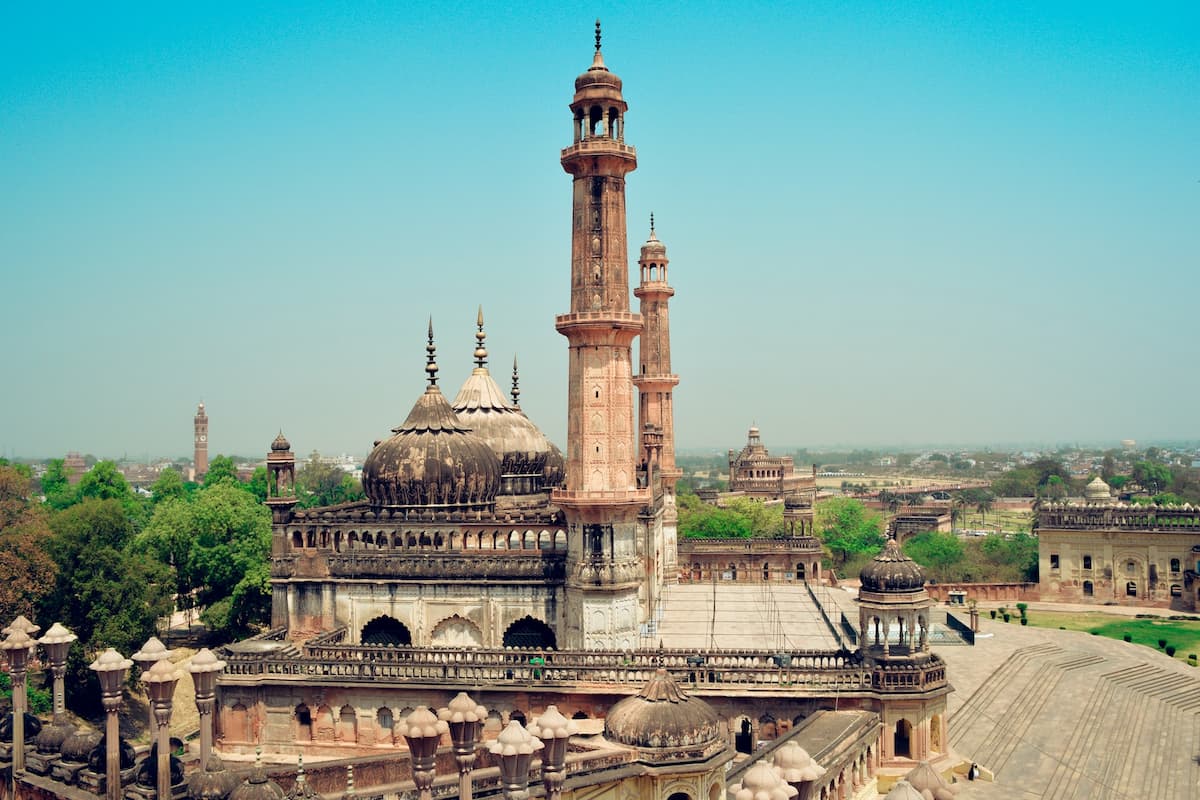 he Bhulbhulaiya labyrinth within Bara Imambara, Lucknow's Awadhi heritage