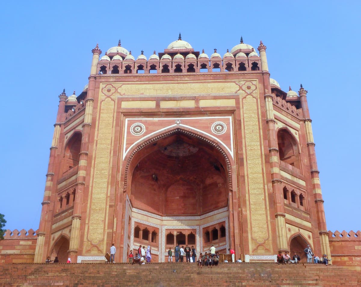 Buland Darwaza at Fatehpur Sikri, the abandoned Mughal capital near Agra