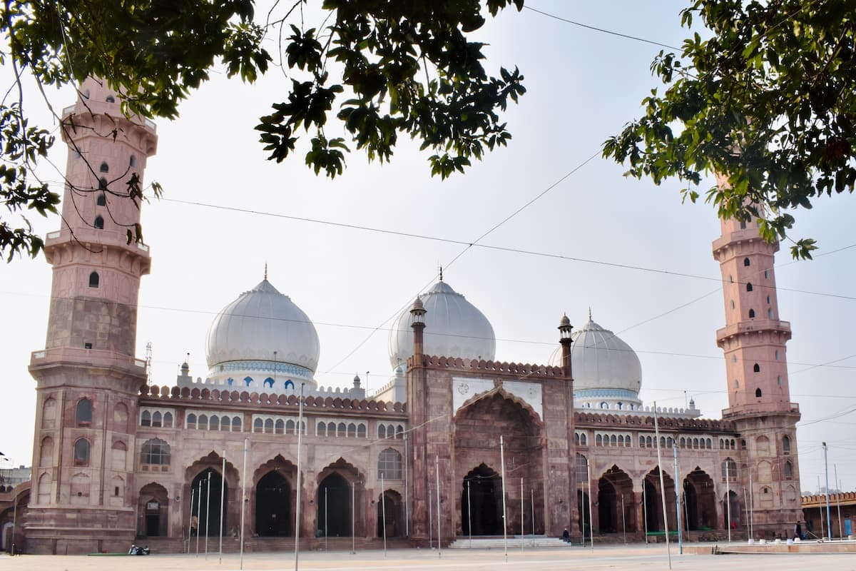 Taj-ul-Masajid in Bhopal, one of India's largest mosques and a landmark of the Begums' legacy
