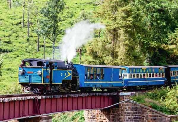 Ooty toy train journey through Nilgiri hills on Bangalore Mysore Ooty package