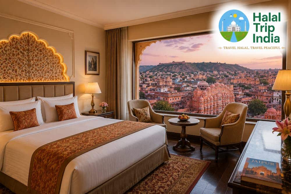 Muslim-friendly hotel in Jaipur near the Pink City old town