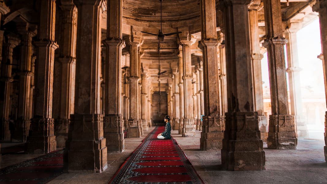 The oldest surviving mosque in North India, Adhai Din Ka Jhonpra in Ajmer