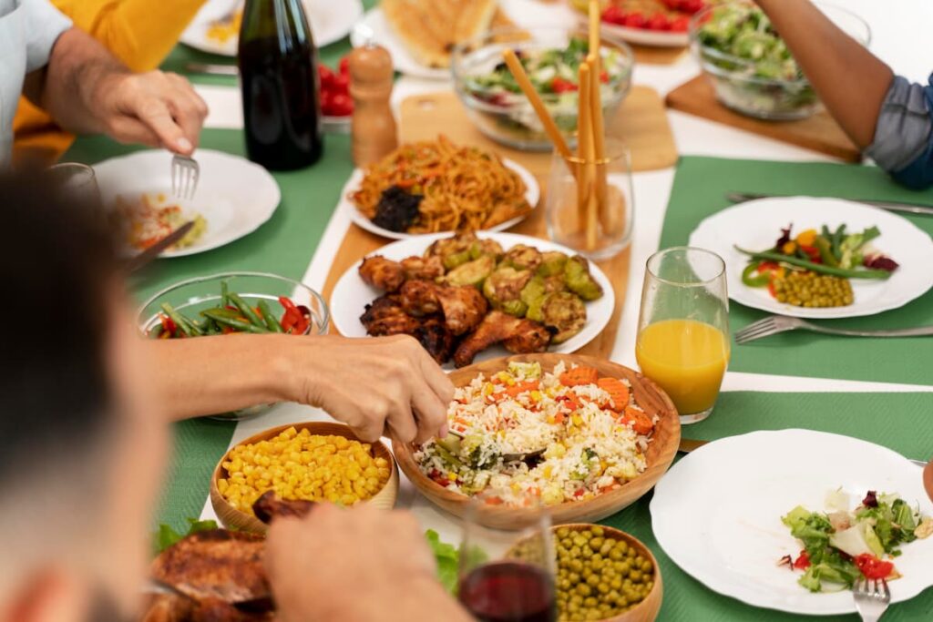 Halal food served to Muslim travelers on an Andaman trip