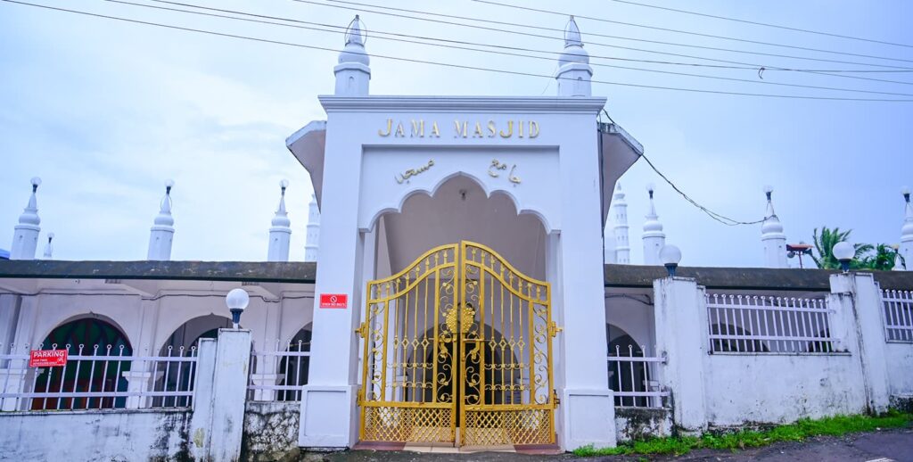 Port Blair Jama Masjid, a prayer spot during an Andaman trip