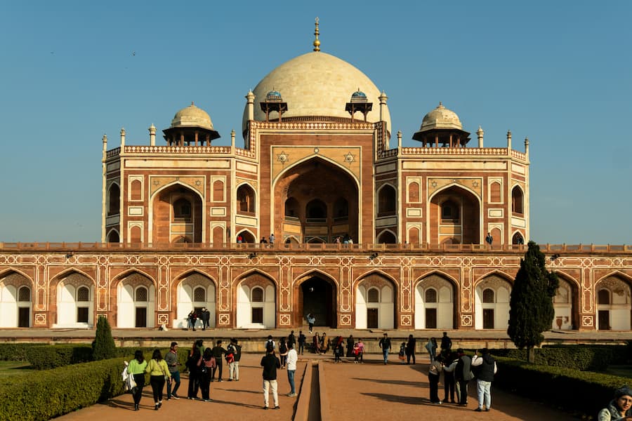 Humayun's Tomb, a precursor to the Taj Mahal, one of Delhi's three UNESCO World Heritage Sites