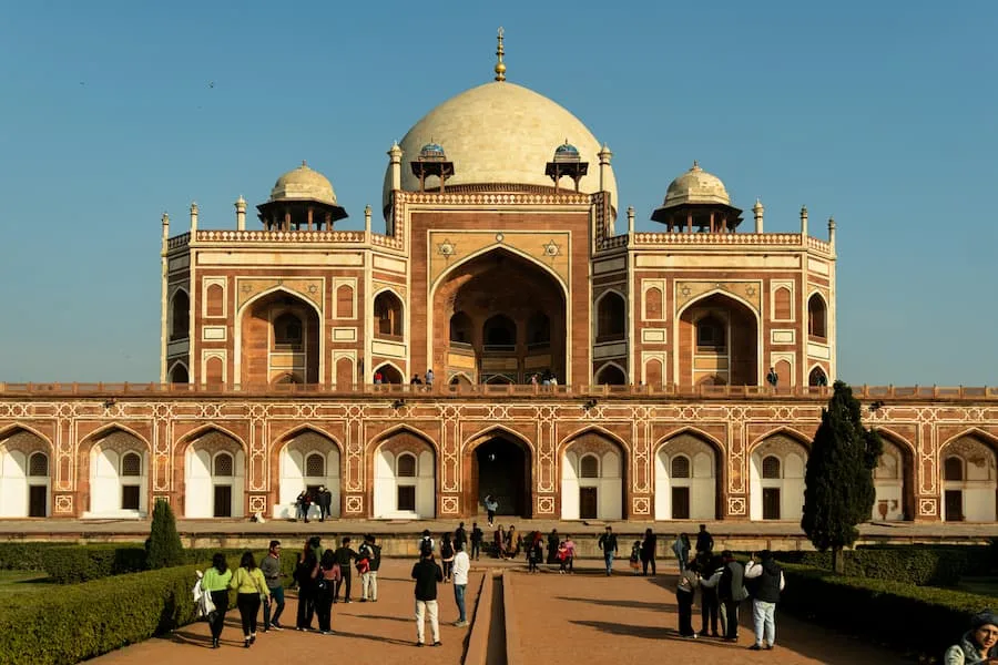 Humayun's Tomb, a precursor to the Taj Mahal, one of Delhi's three UNESCO World Heritage Sites