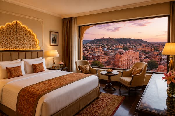 Muslim-friendly hotel in Jaipur near the Pink City old town