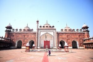 Jama Masjid Agra, a significant place of worship and Islamic heritage site