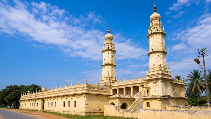 Jama Masjid, built by Tipu Sultan himself, at Srirangapatna