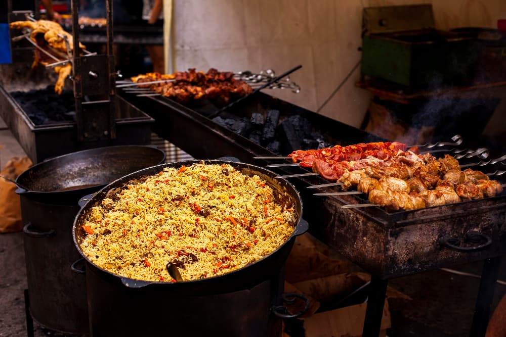 Authentic halal food at a Muslim-friendly hotel in Jim Corbett