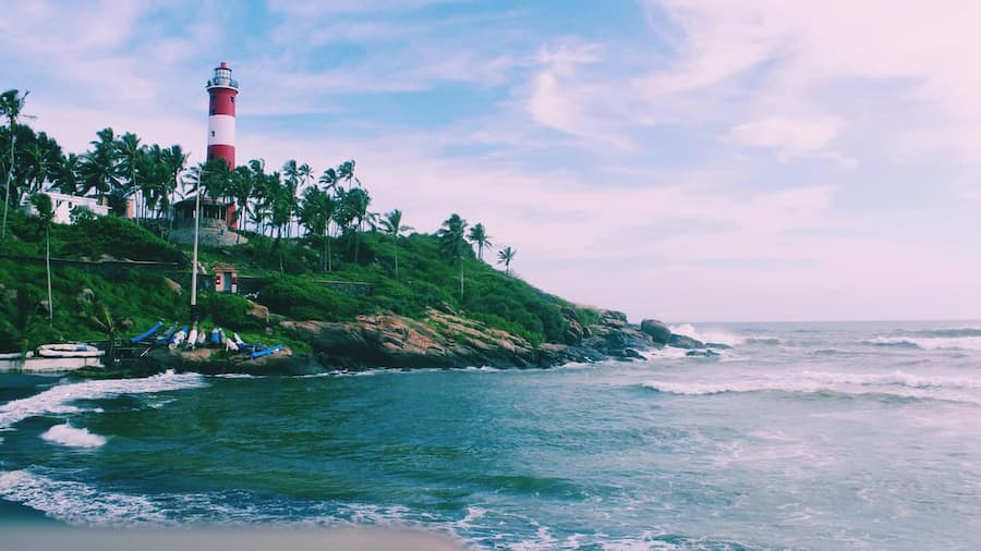 Exploring Kovalam Lighthouse Beach and other Halal-friendly activities in Kerala