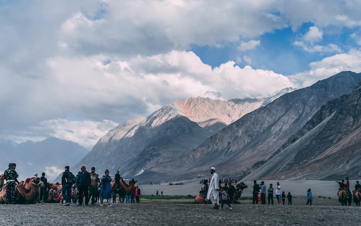 Dramatic Himalayan landscape, featured in a Halal-friendly Ladakh destination guide