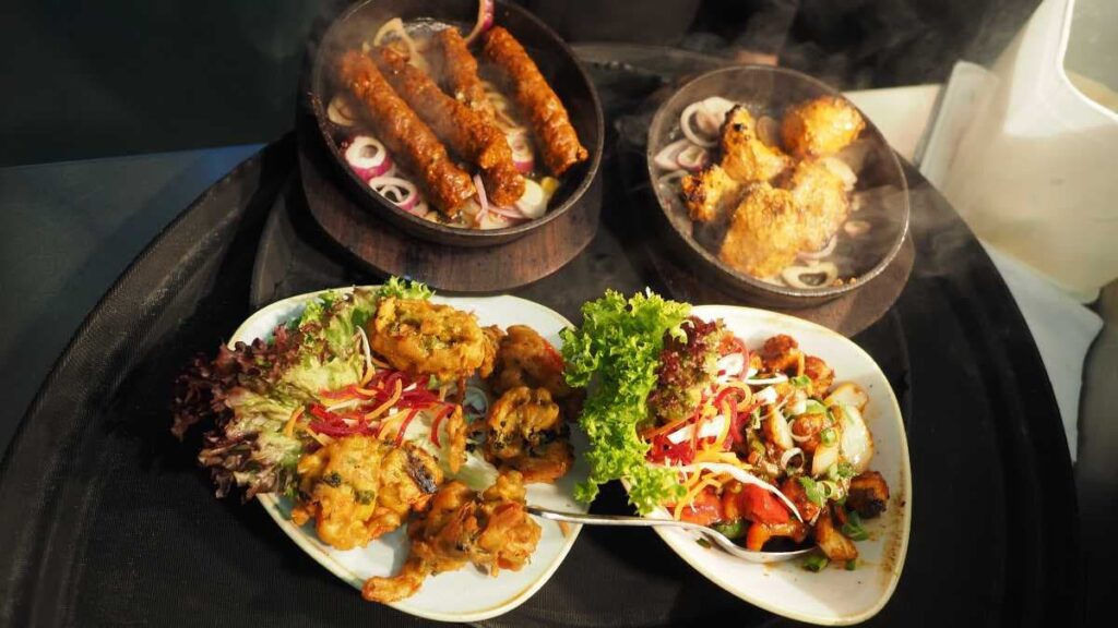 Authentic halal food at a Muslim-friendly hotel in Nainital