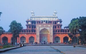 Sikandra, the mausoleum of Mughal Emperor Akbar, near Agra