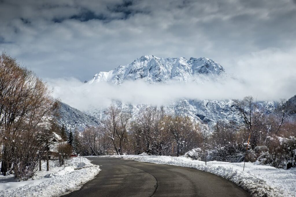 Snow-capped Gulmarg valley, a popular day trip from Srinagar
