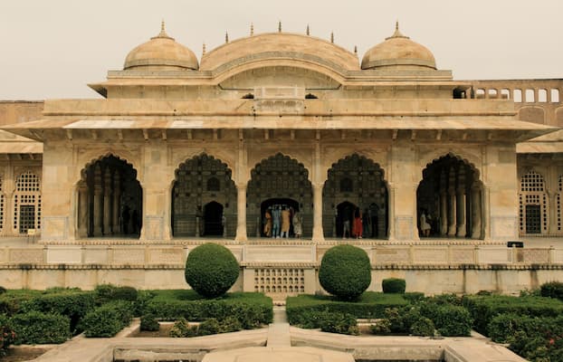 Diwan-e-Aam, the Hall of Public Audience, within Amber Fort near Jaipur