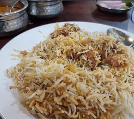 Authentic Hyderabad biryani, a highlight of a Muslim-family holiday trip in Hyderabad
