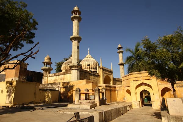 Jama Masjid, also known as Akbari Masjid, built on the order of Emperor Akbar near Jaipur